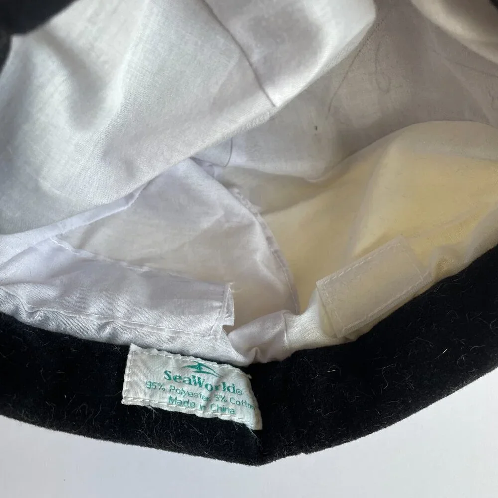 Vintage SeaWorld Shamu Killer Whale Orca Hat